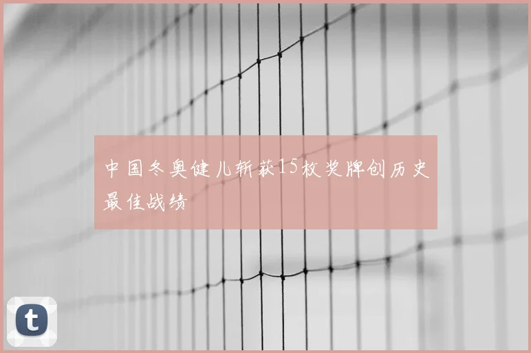 中国冬奥健儿斩获15枚奖牌创历史最佳战绩