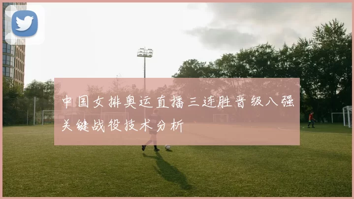 中国女排奥运直播三连胜晋级八强关键战役技术分析