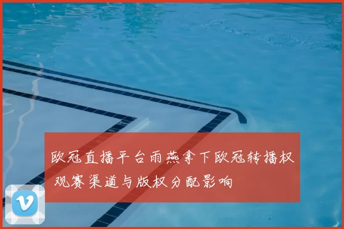 欧冠直播平台雨燕拿下欧冠转播权 观赛渠道与版权分配影响