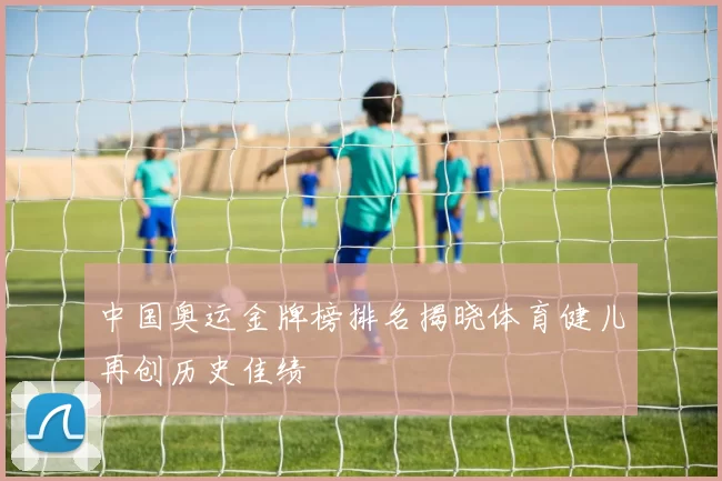 中国奥运金牌榜排名揭晓体育健儿再创历史佳绩